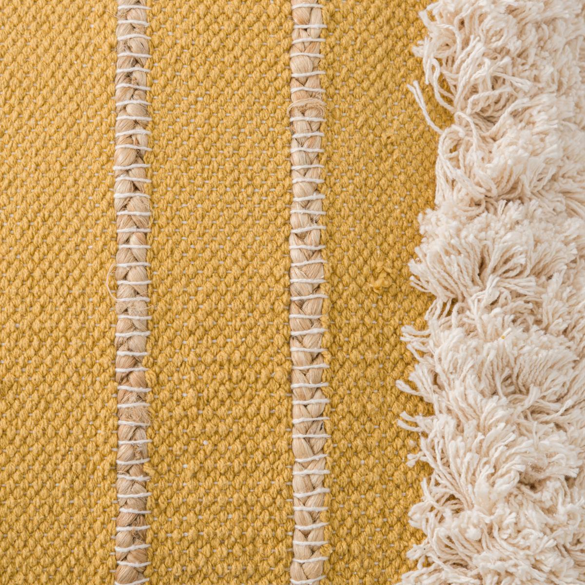 Luanda Tufted Ochre Cushion Ochre – image 3