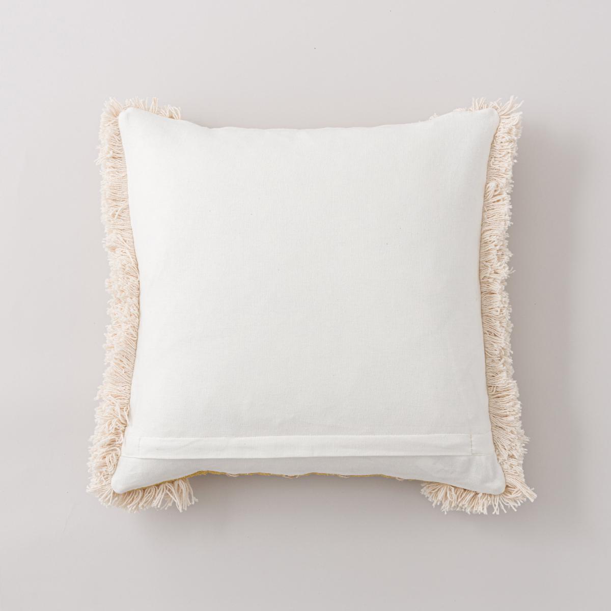 Luanda Tufted Ochre Cushion Ochre – image 5