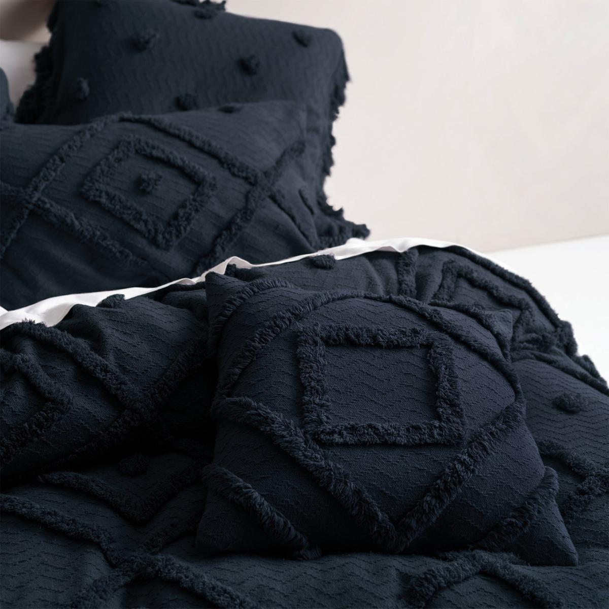 Linen House Adalyn Indigo 100% Cotton Cushion Indigo (Blue) – image 1
