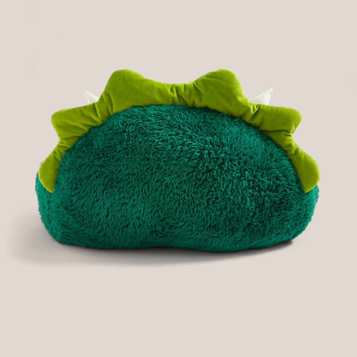 3D Dinosaur Cuddle Cushion Green – image 5