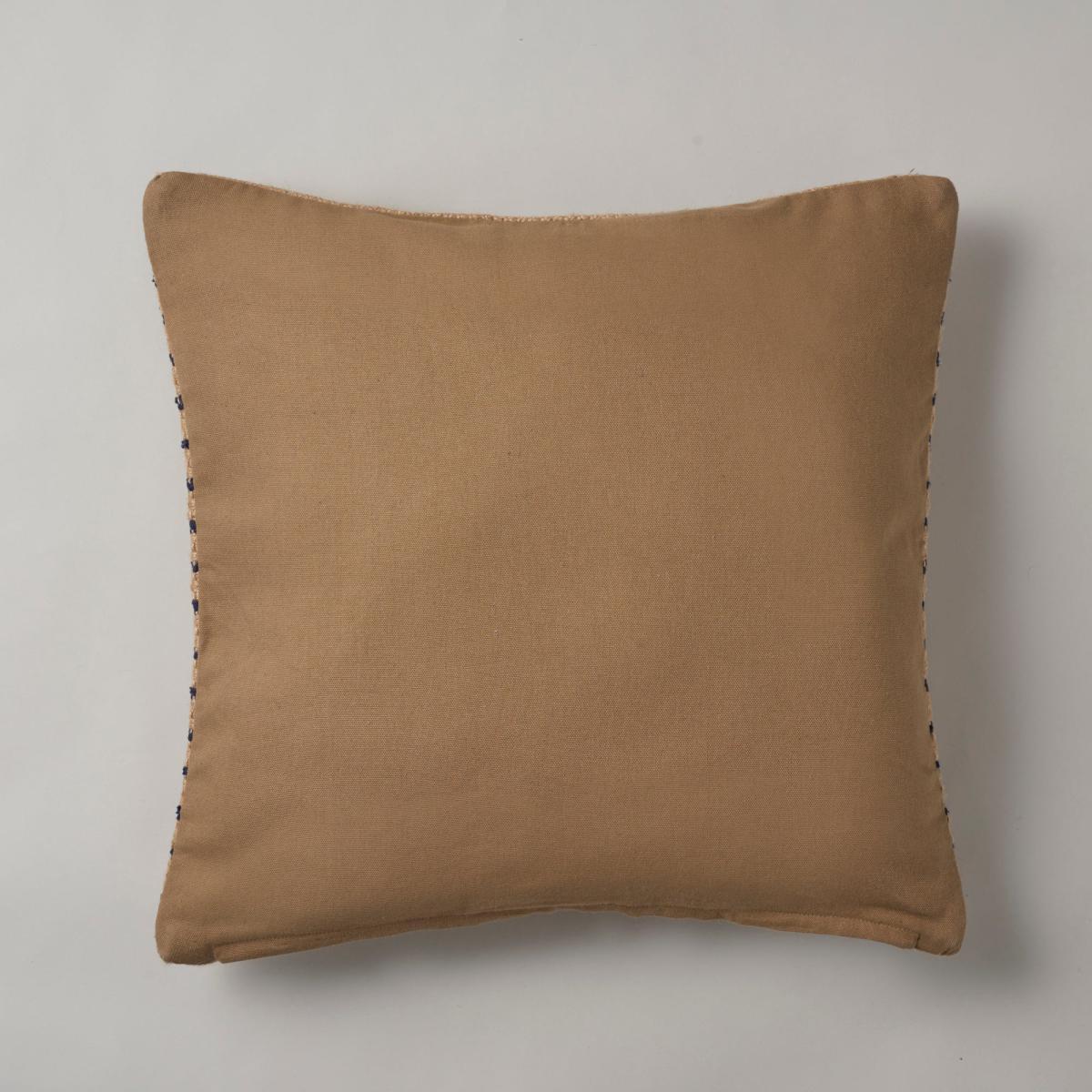 Jute Navy Stripe Cushion Navy – image 5