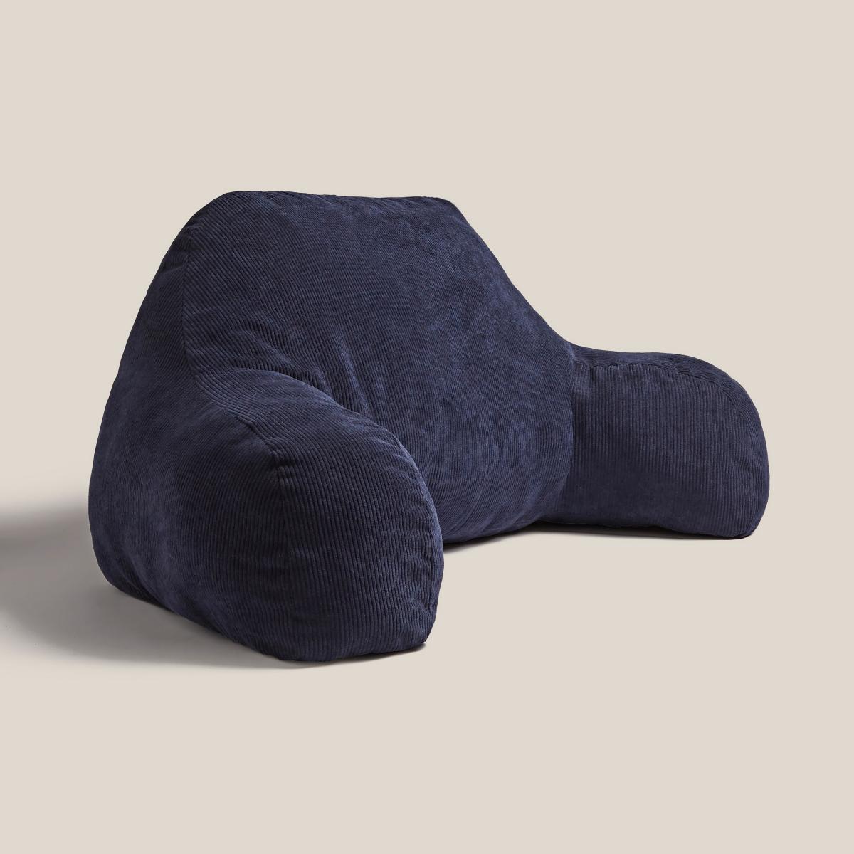 Cord Cuddle Cushion Blue – image 3