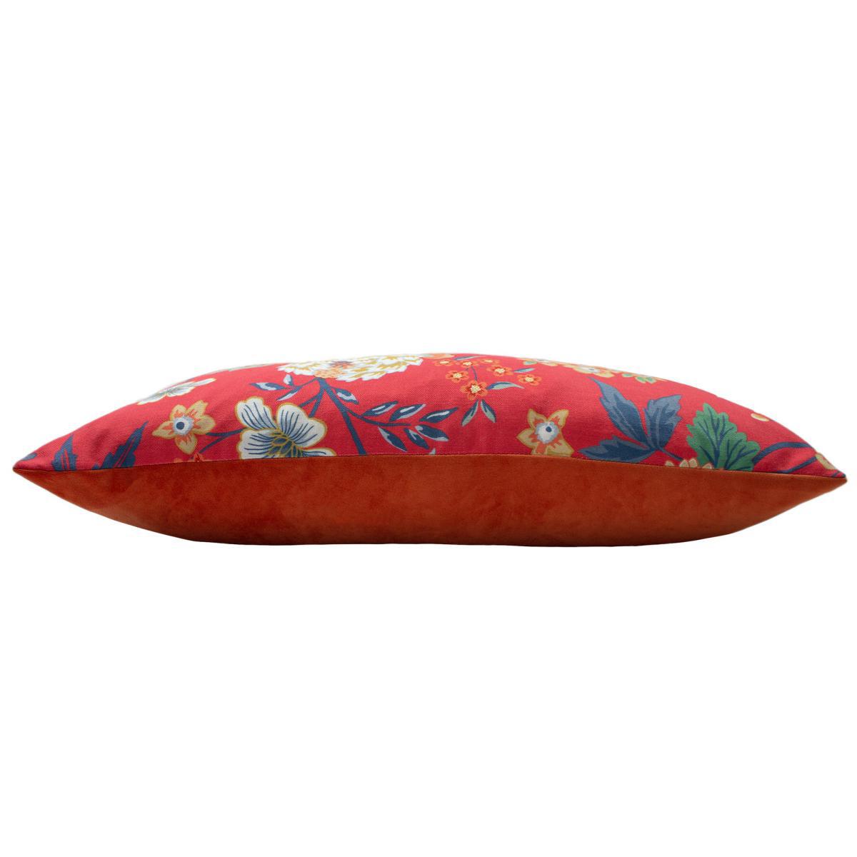 Furn. Azalea Red Printed Cushion Red – image 4