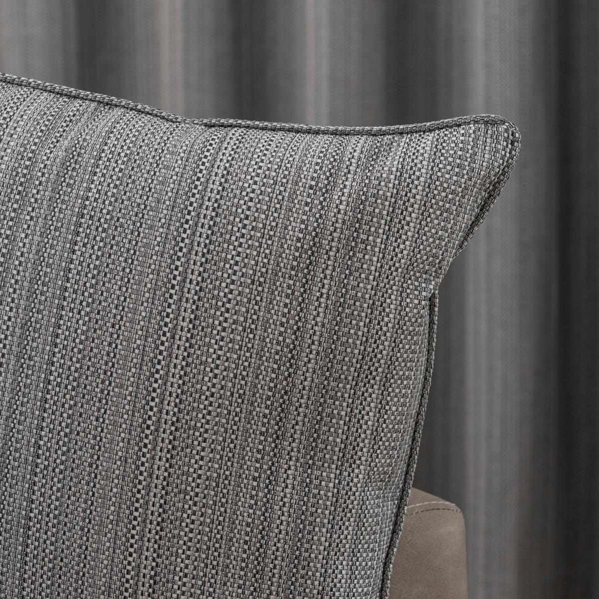 Neptune Square Cushion Charcoal – image 2