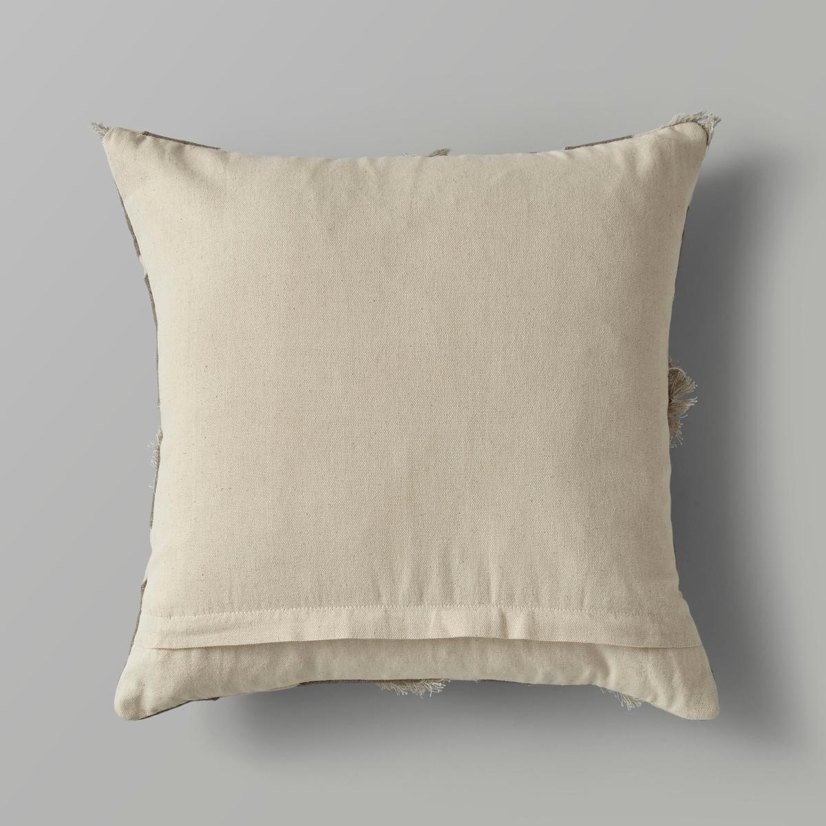 Artisan Tufted Abstract Natural Cushion Cover Natural – image 3