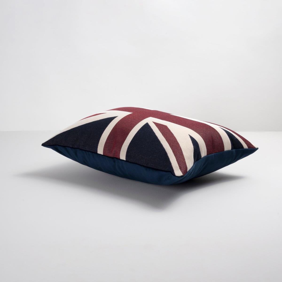 Vintage Union Jack Cushion Blue – image 3