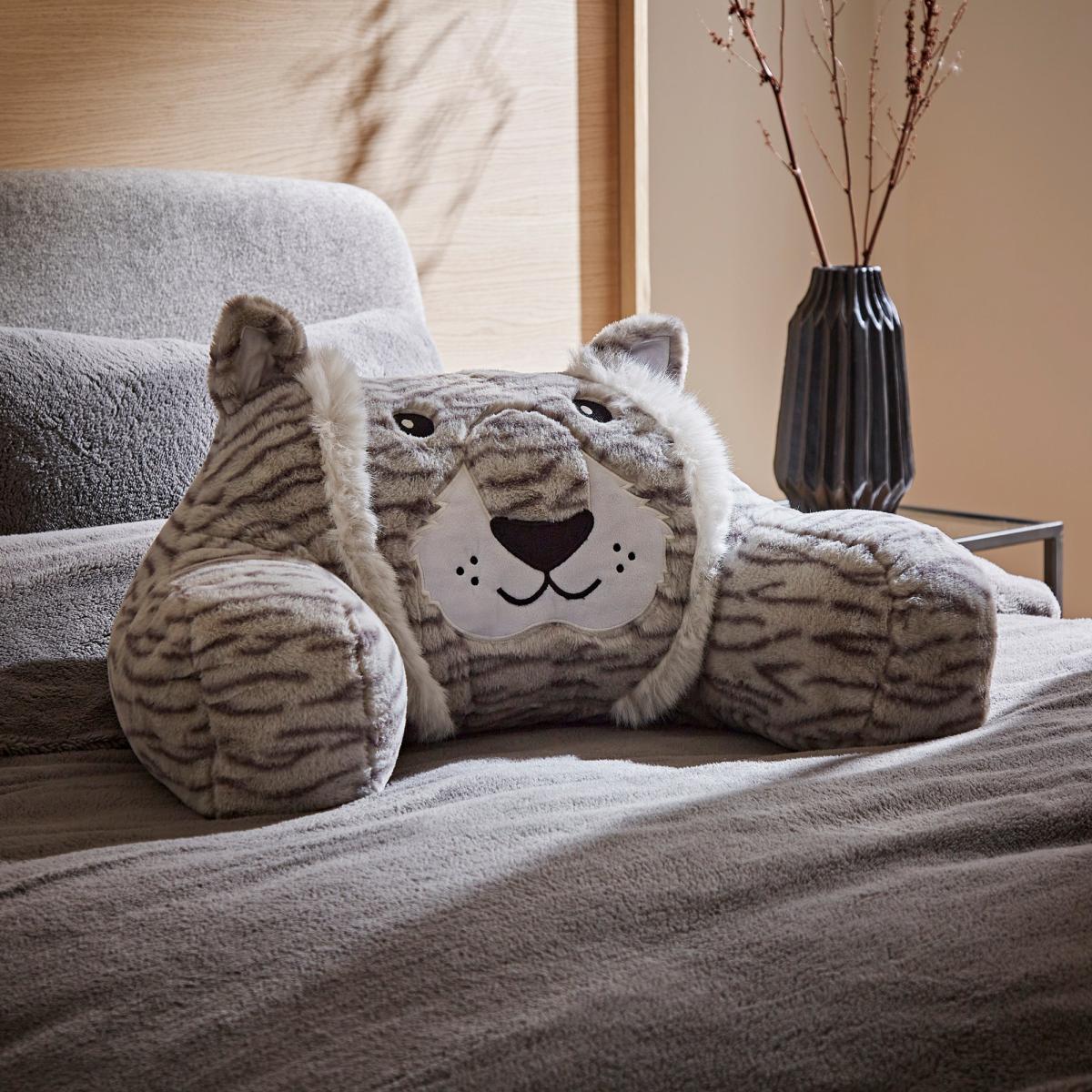 Tao the Tiger Cuddle Cushion Grey/Brown – image 1