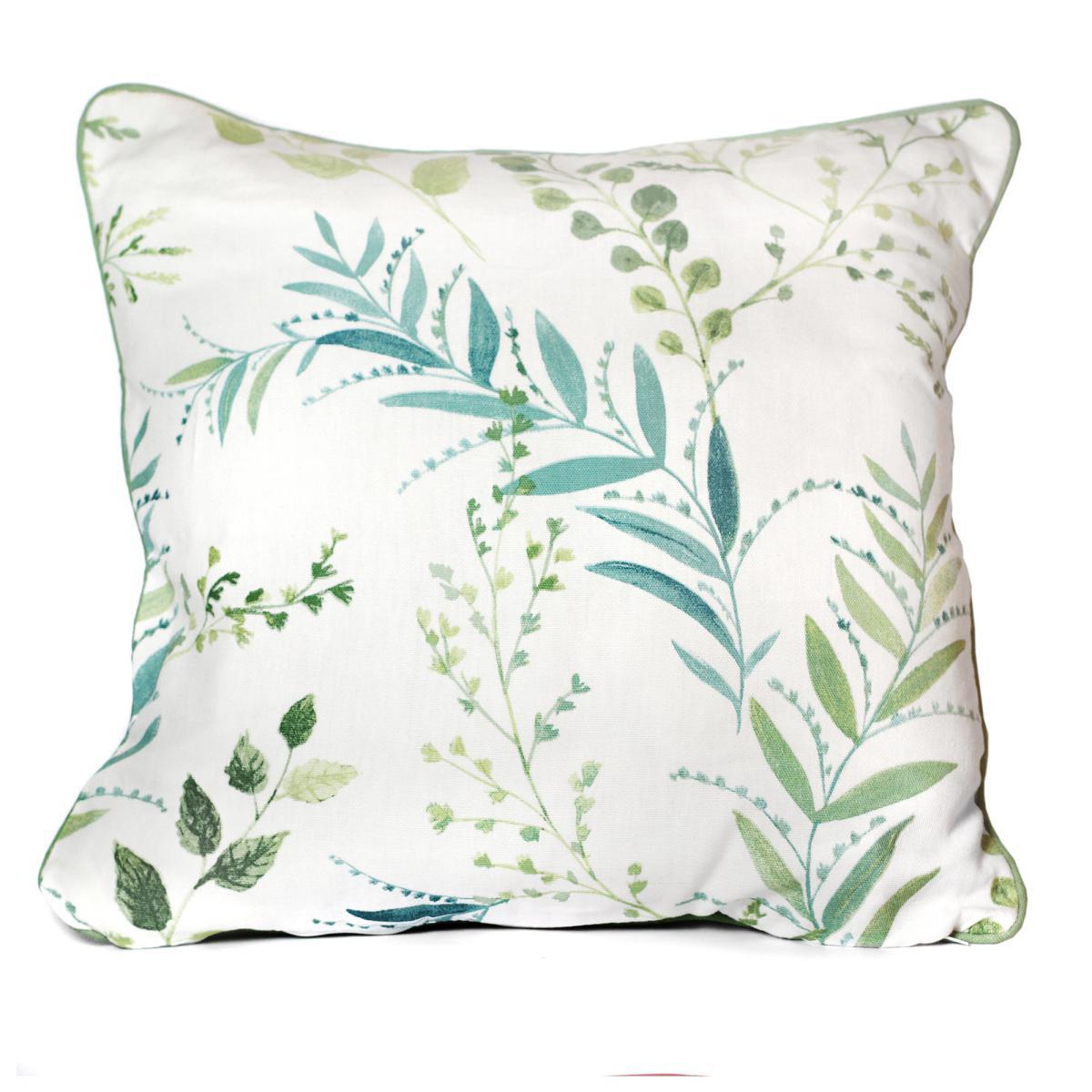 Fernworthy Green Cushion Green, Blue and White – image 2