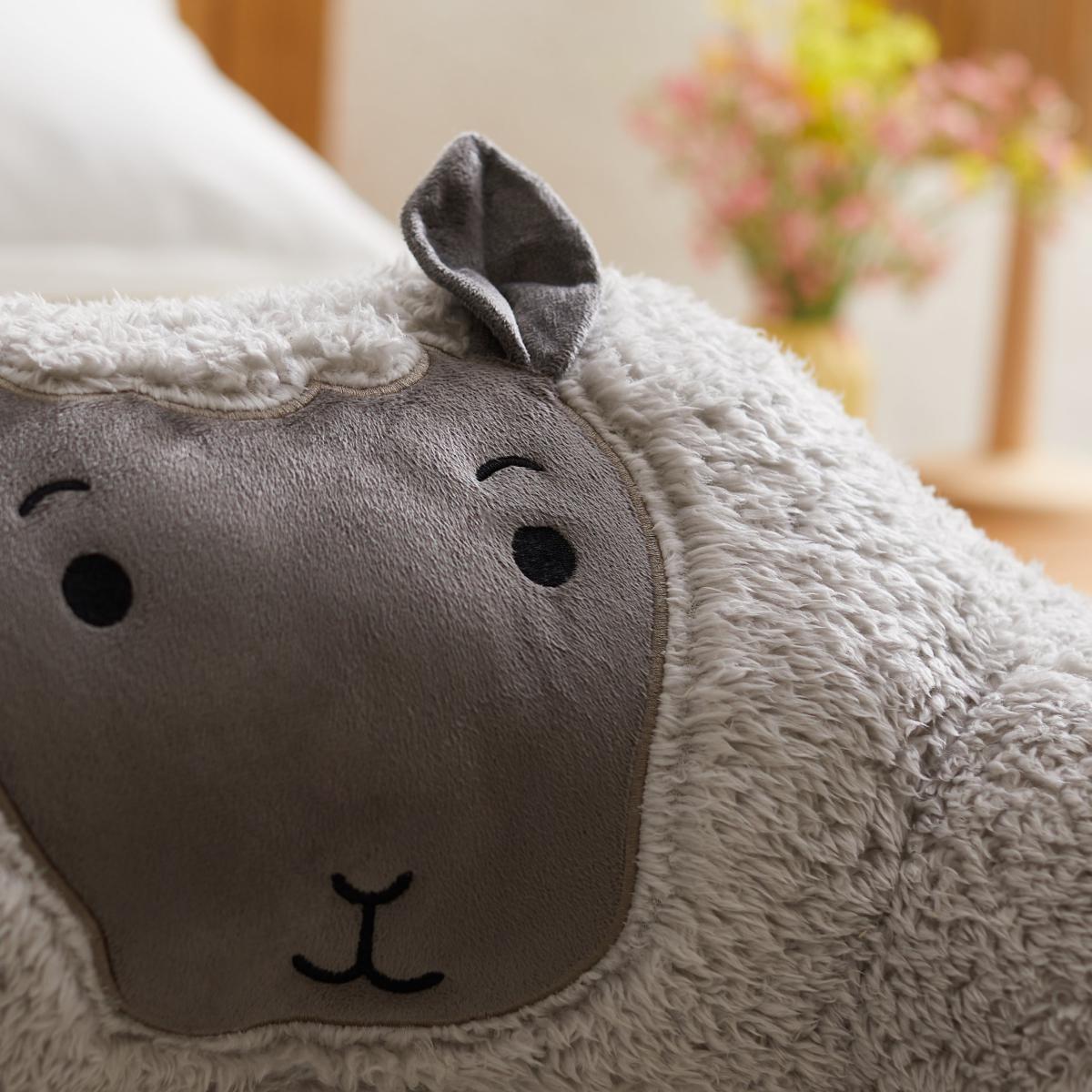 Penny the Sheep Cuddle Cushion Grey – image 2