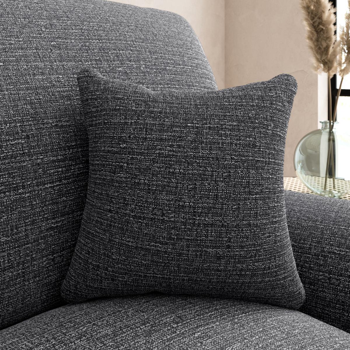 Textured Weave Scatter Cushion Textured Weave Graphite – image 1