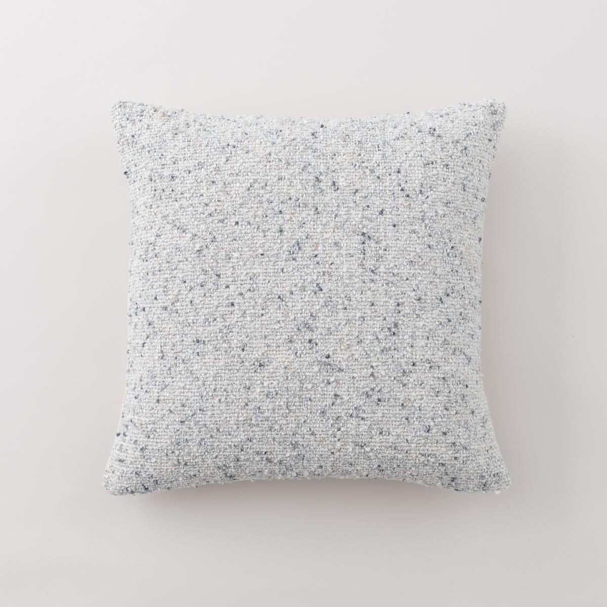 Mabel Tonal Boucle Cushion Light Blue – image 2