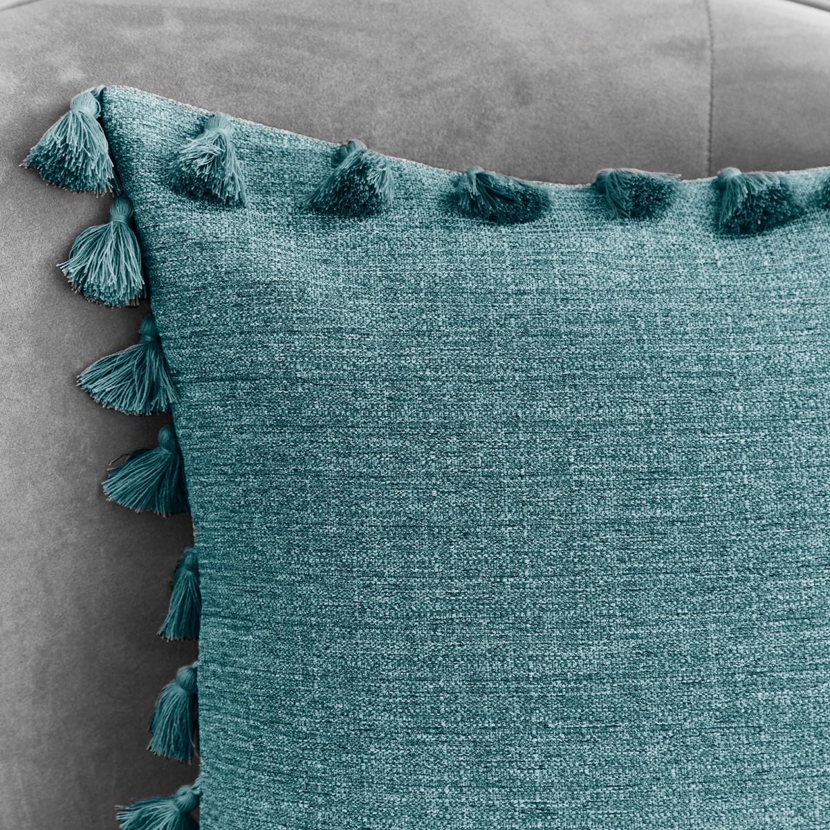 Tassel Cushion Grey – image 4