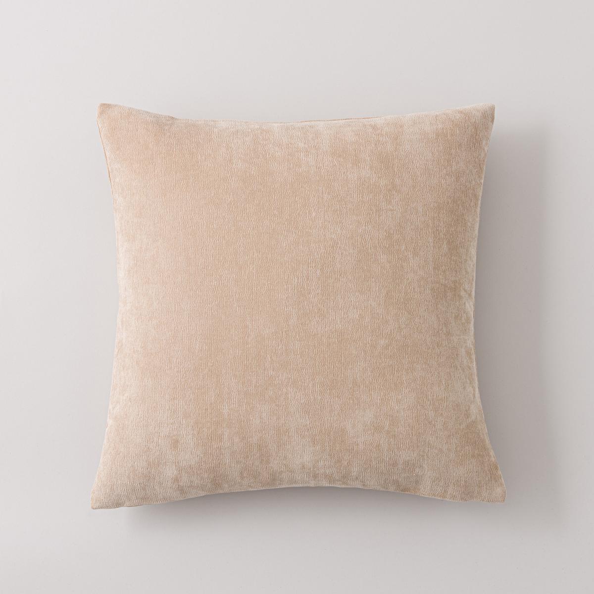 Velour Cushion Pebble – image 2