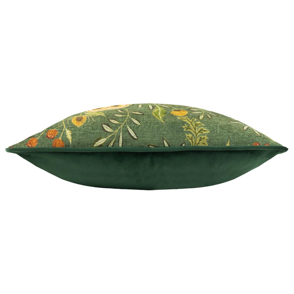 Evans Lichfield Owls Square Cushion Green – image 3
