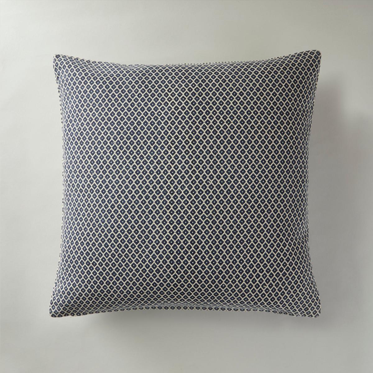 Printed Diamond Cushion Black – image 1