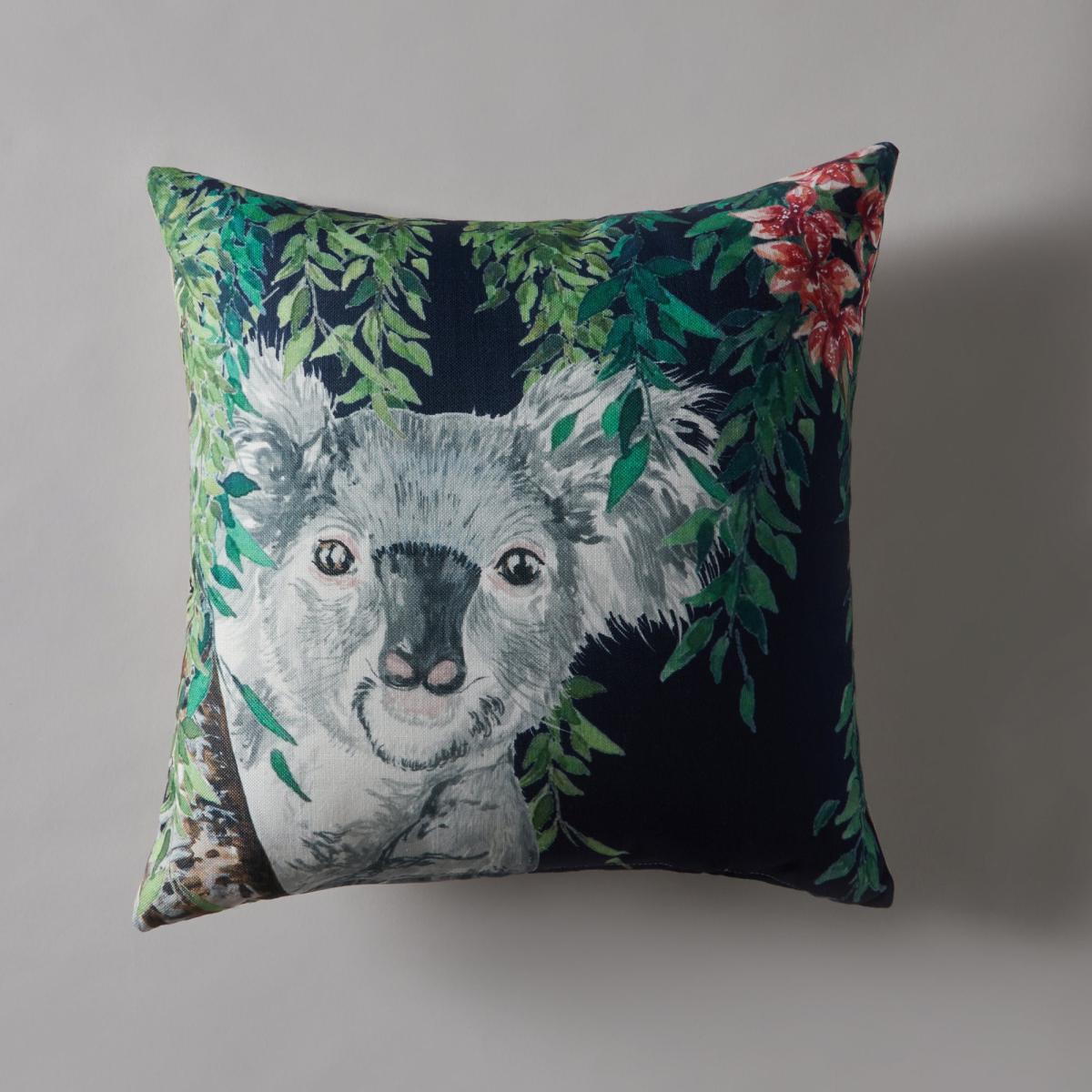 Koala Jungle Print Cushion MultiColoured – image 2