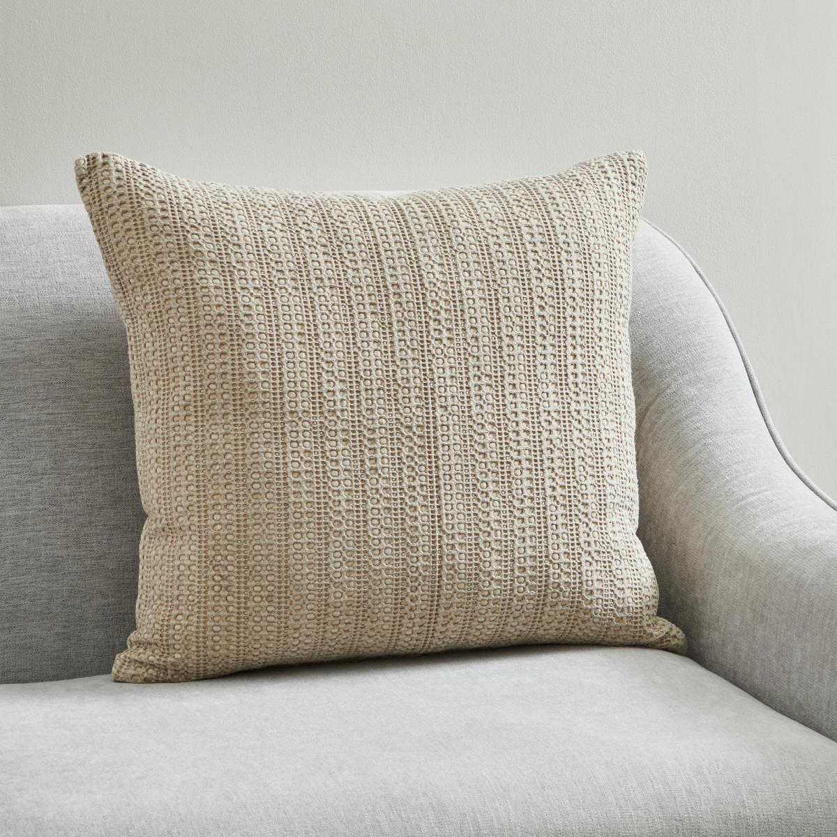 Waffle Cotton Cushion Waffle Warm Sands – image 1