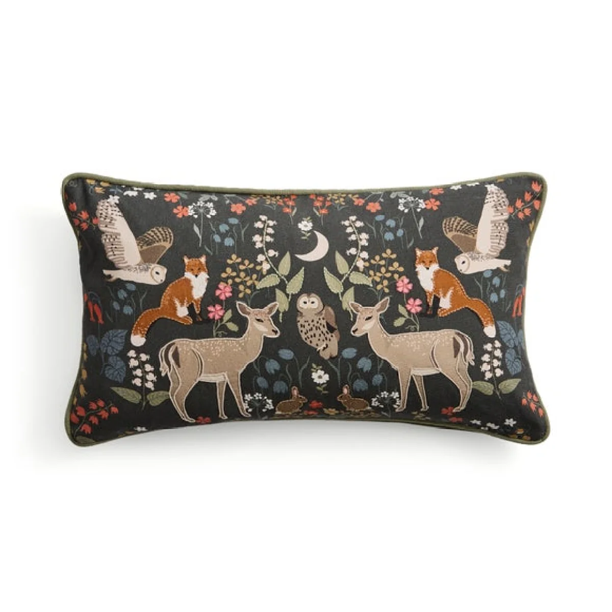 Timeless Animal Cotton Rectangle Cushion – image 3