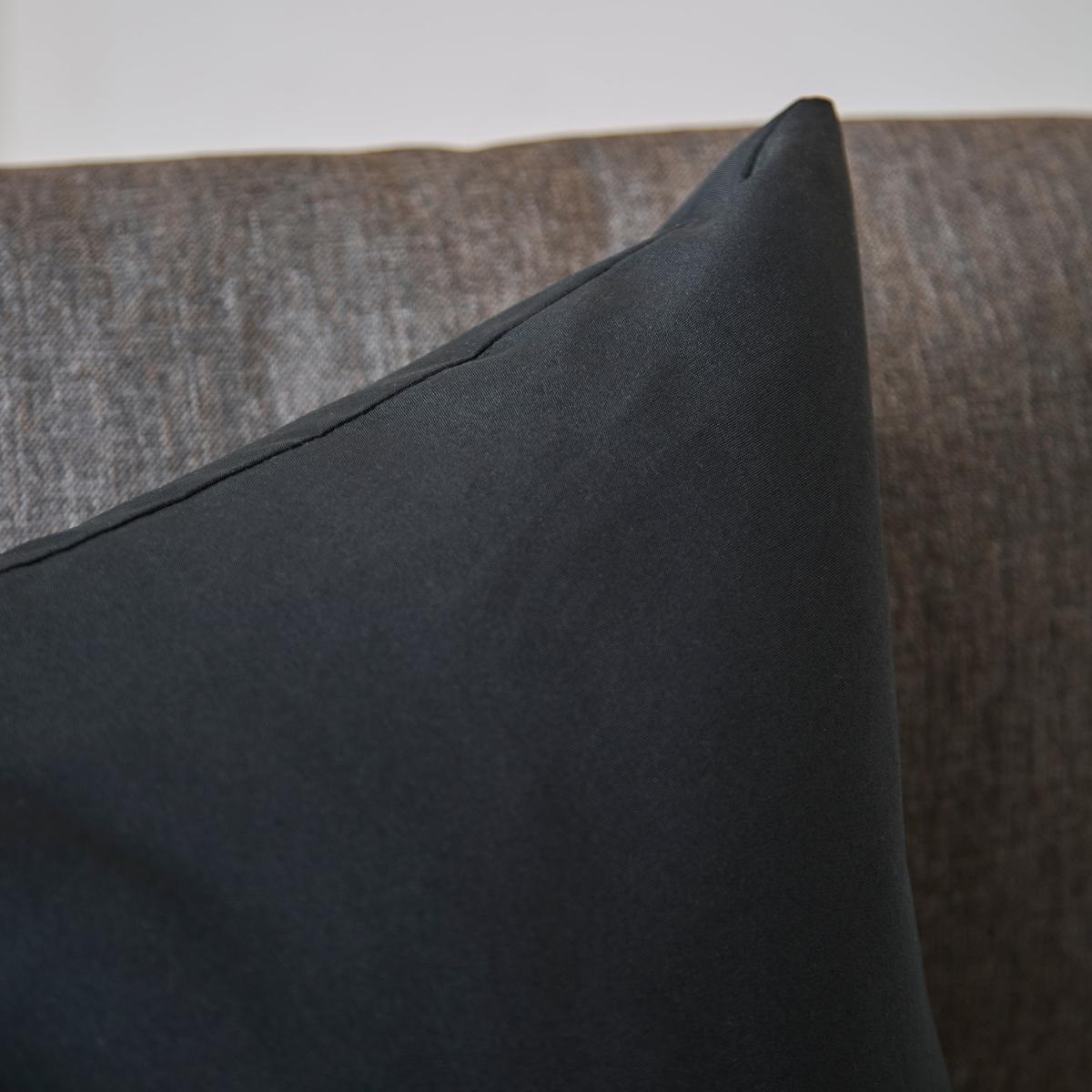 Water Resistant Outdoor Cushion Black – image 2
