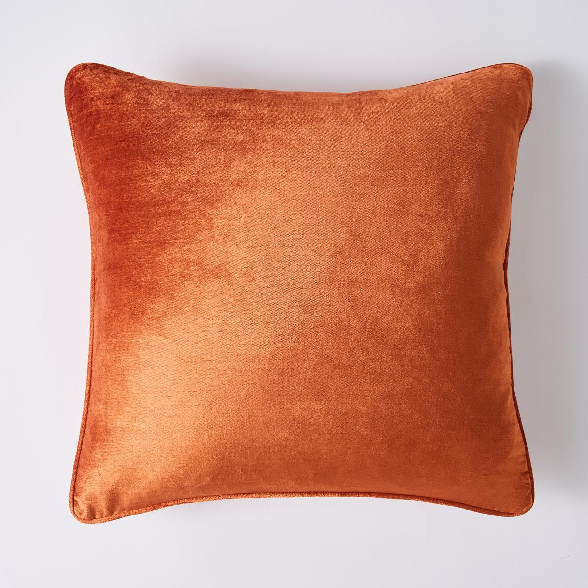 Luxe Viscose Velvet Cushion Mink – image 2