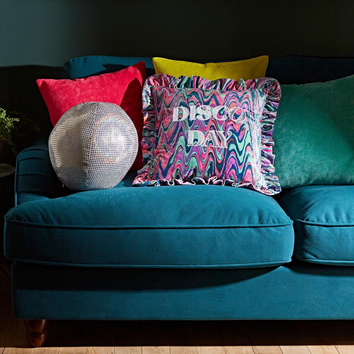 Disco Day Frilled Cushion – image 5