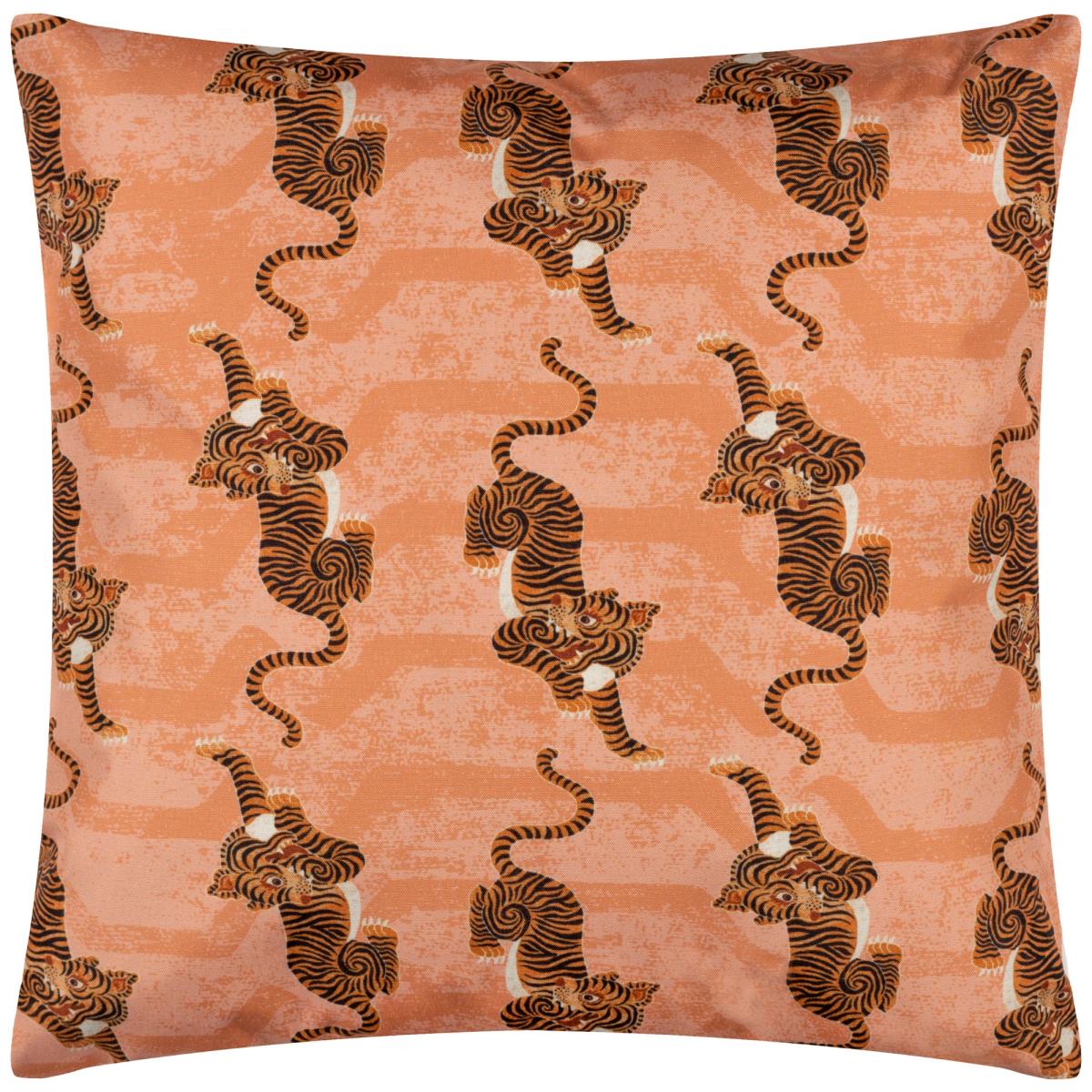 furn. Tibetan Tiger Outdoor Cushion Coral – image 3