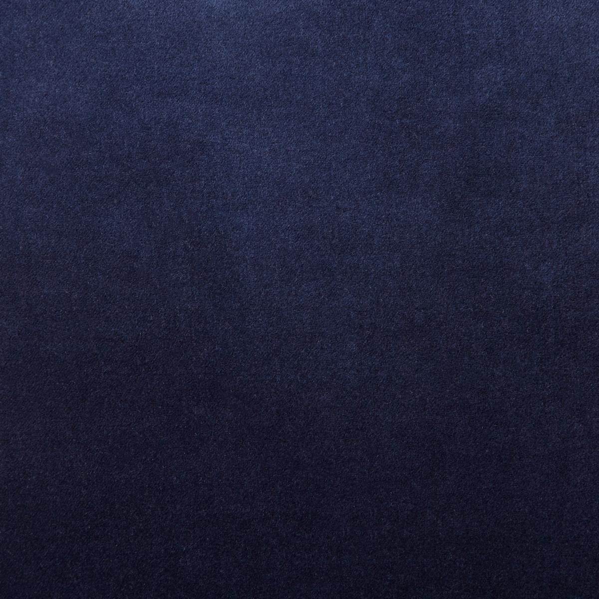 Cotton Velvet Cushion Luxe Navy – image 5