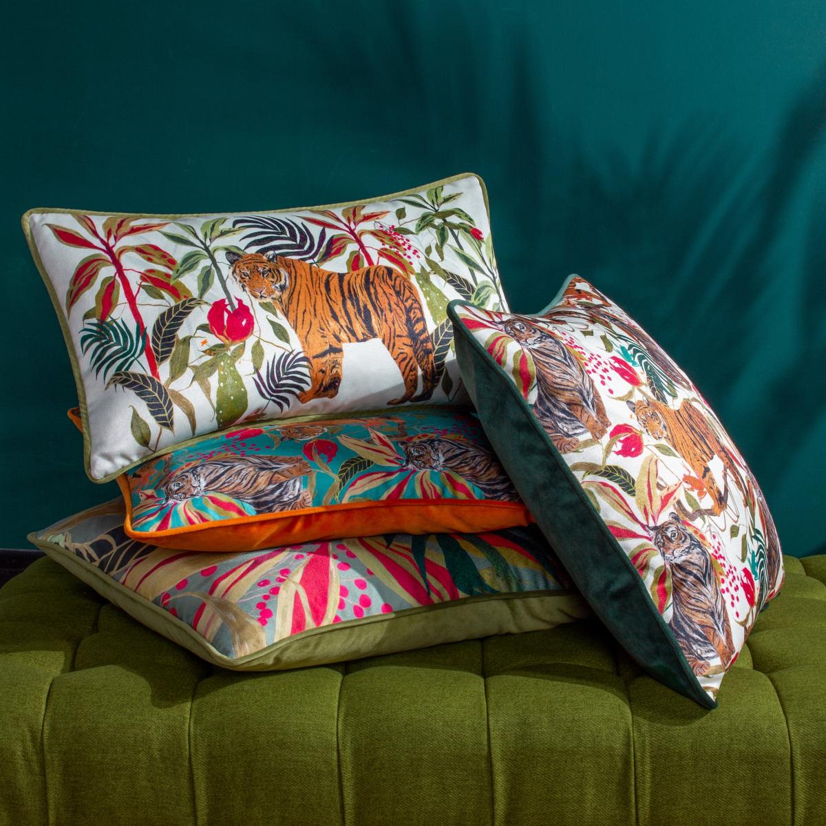 Wylder Kali Jungle Tiger Rectangle Cushion – image 5