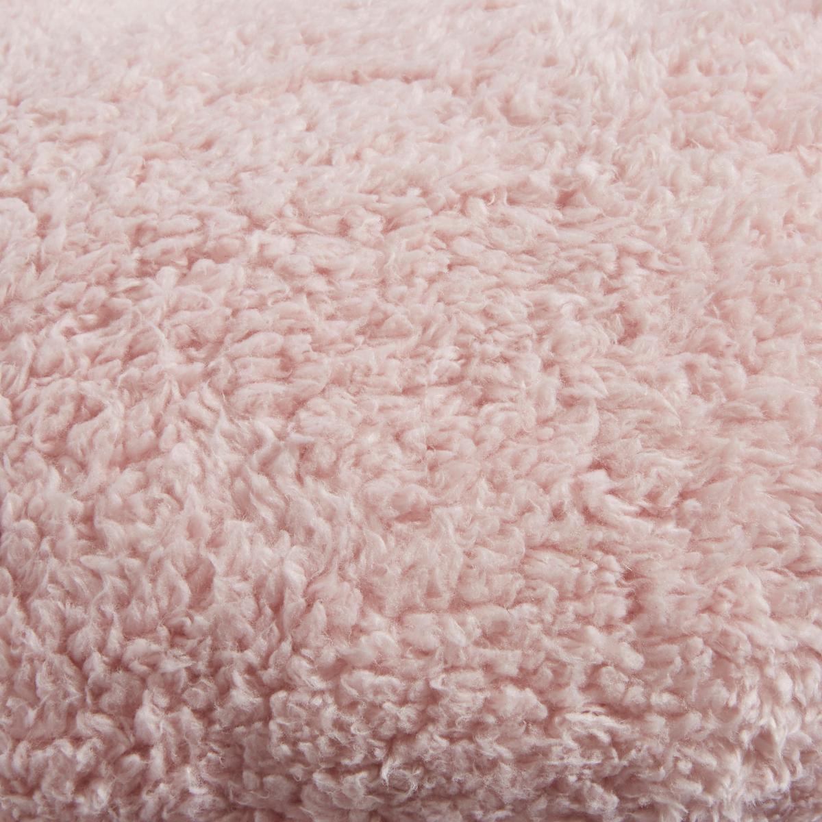 Teddy Bear V-Shaped Cushion Teddy Blush Pink – image 2