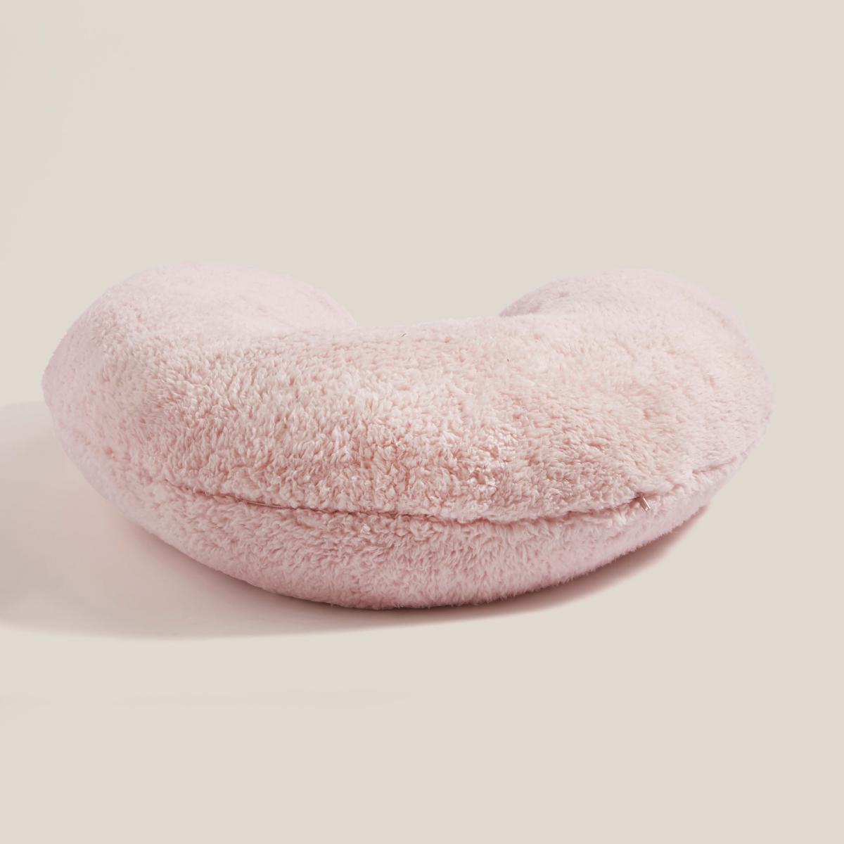 Teddy Bear V-Shaped Cushion Teddy Blush Pink – image 5