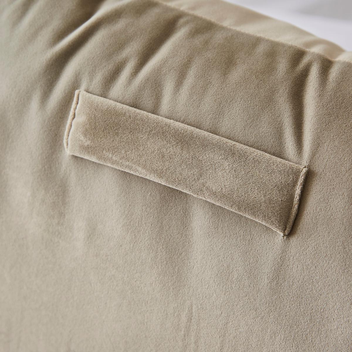 Velour Cuddle Cushion Natural – image 2