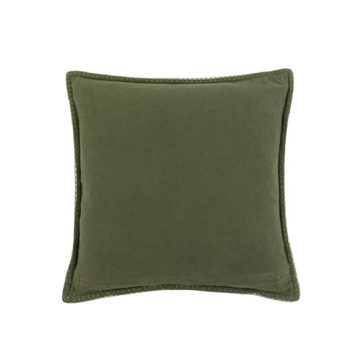 Christmas Tree and Leaping Dear Ornamented Square Cushion – image 5
