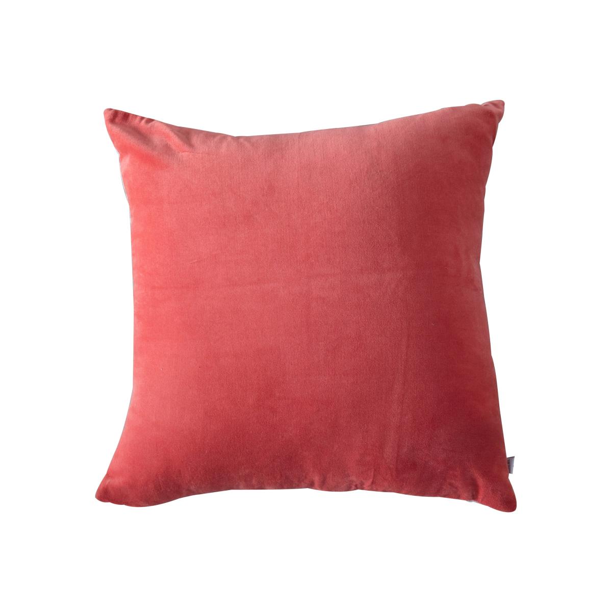 Velveteen Cushion Coral – image 1