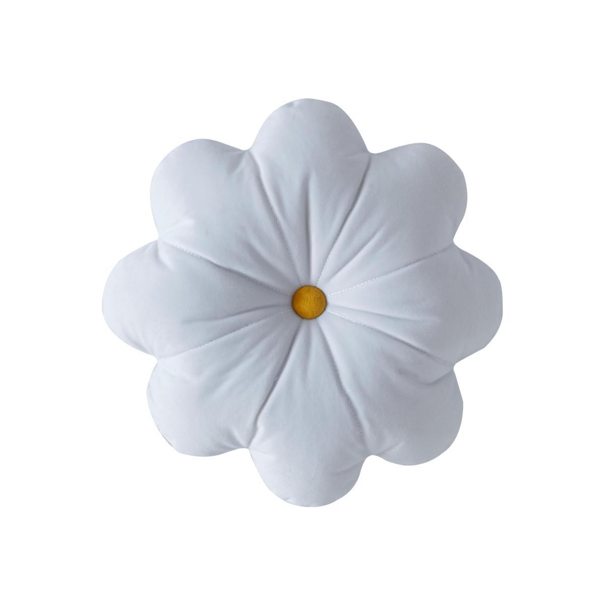Skinny Dip Daisy Cushion White – image 1
