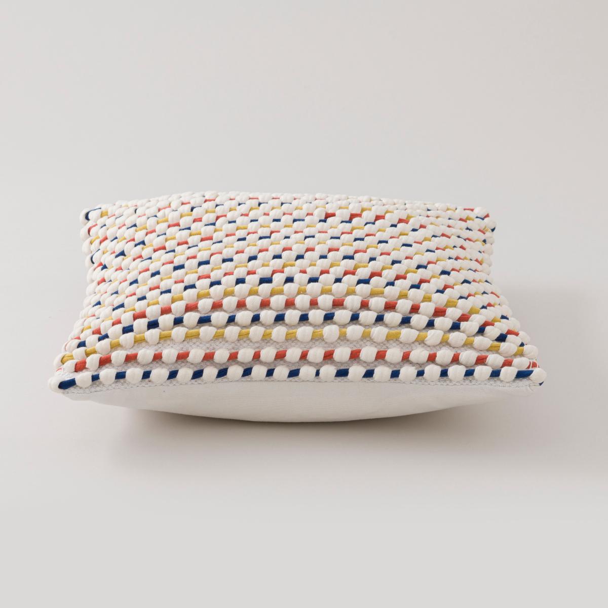Elements Bobble Loop Cushion MultiColoured – image 4