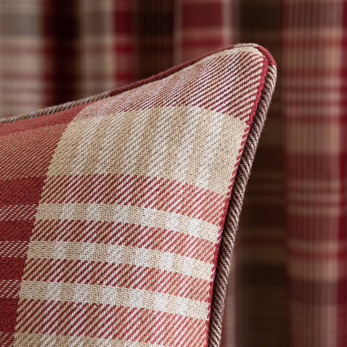 Caldonia Check Cushion Red – image 2