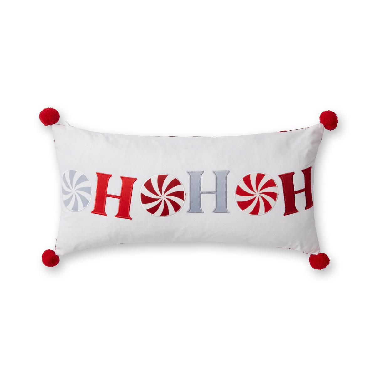 Catherine Lansfield Christmas Ho Ho Ho Rectangle Cushion – image 3