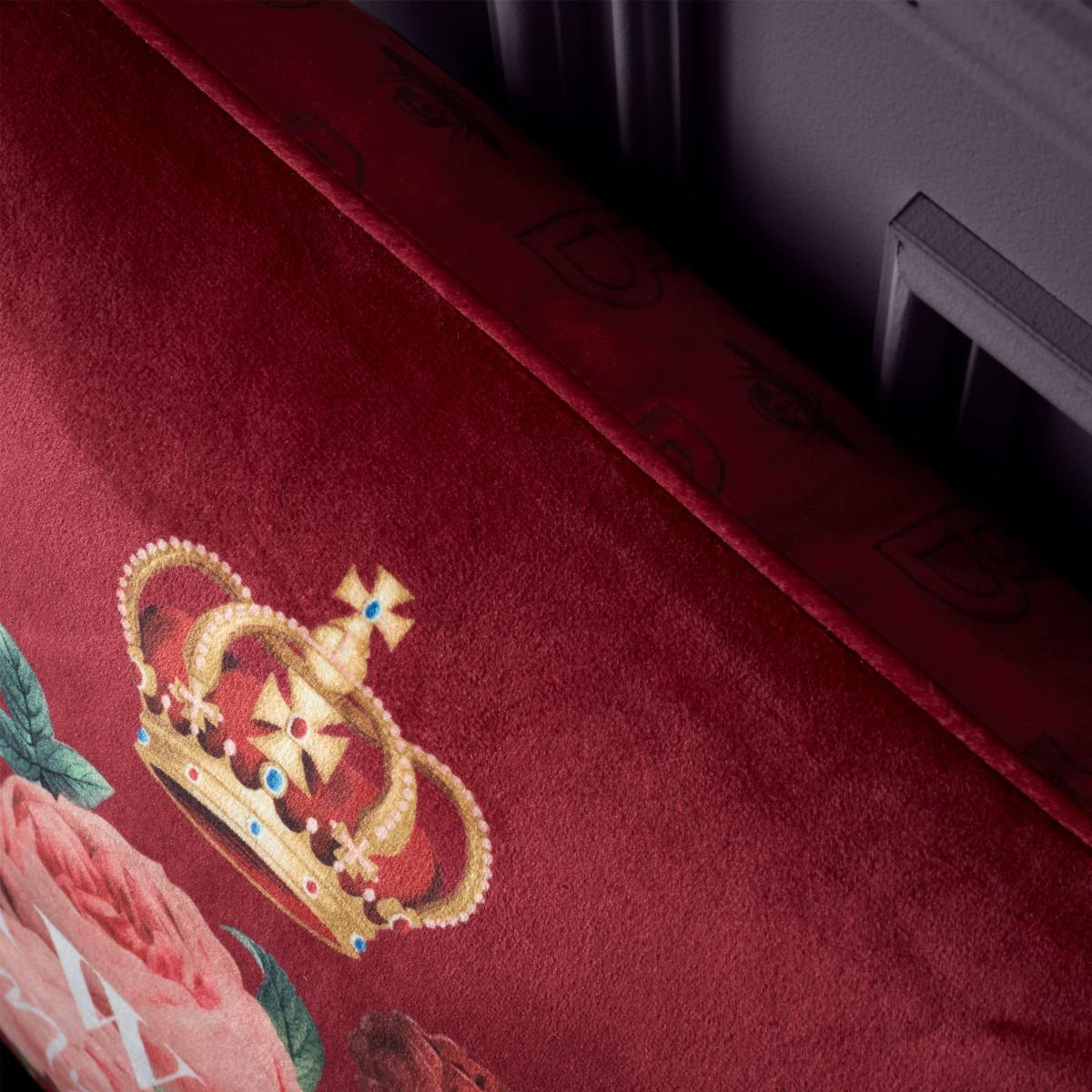 Bridgerton By Catherine Lansfield Flawless Floral Cushion Red – image 4