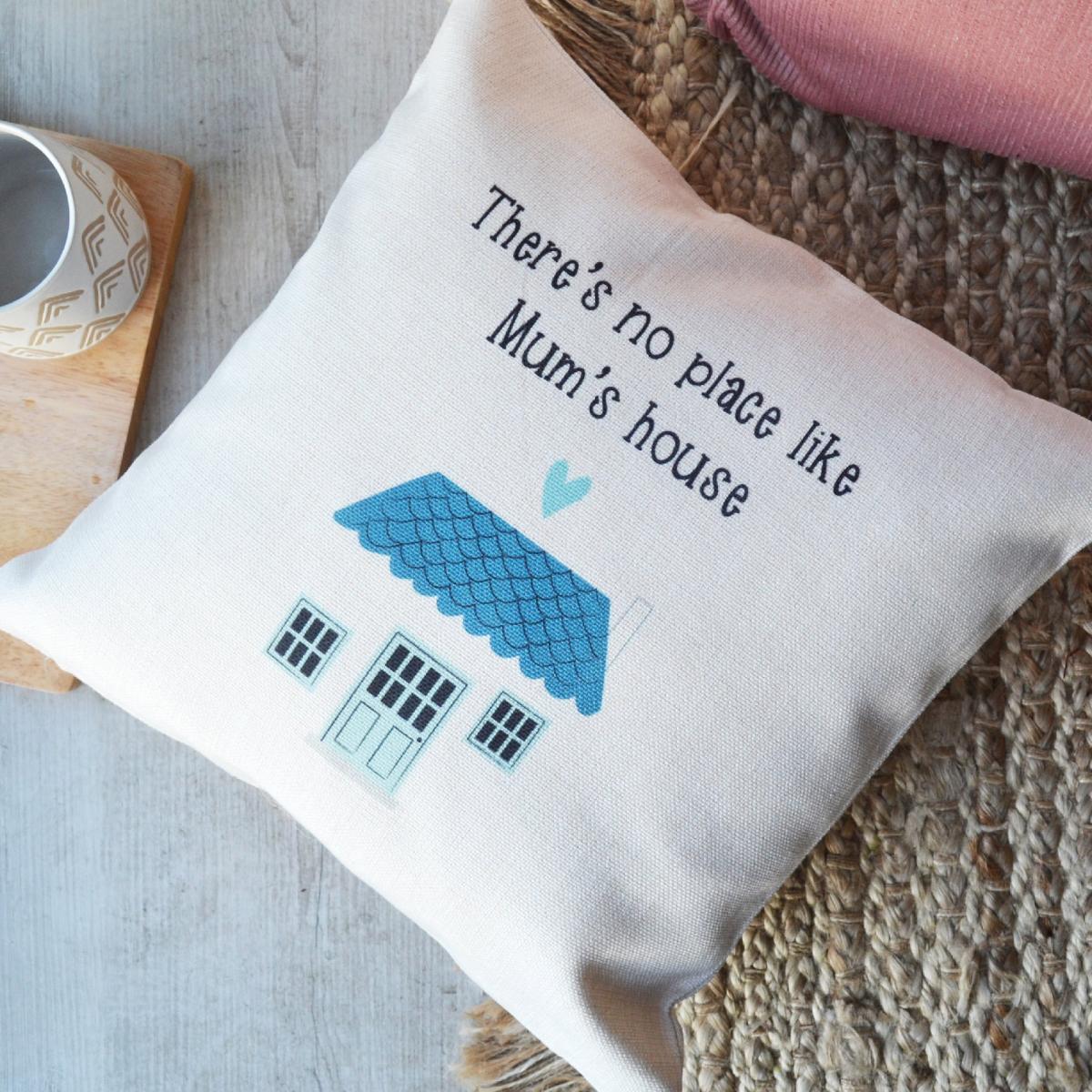 No Place Like Mums Home Cushion Natural – image 2