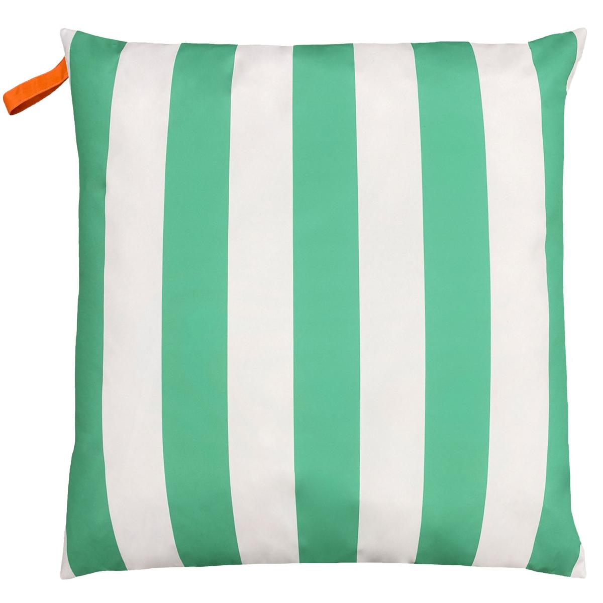 Evans Lichfield Orange Blossom Outdoor Floor Cushion Orange/Green/White – image 2