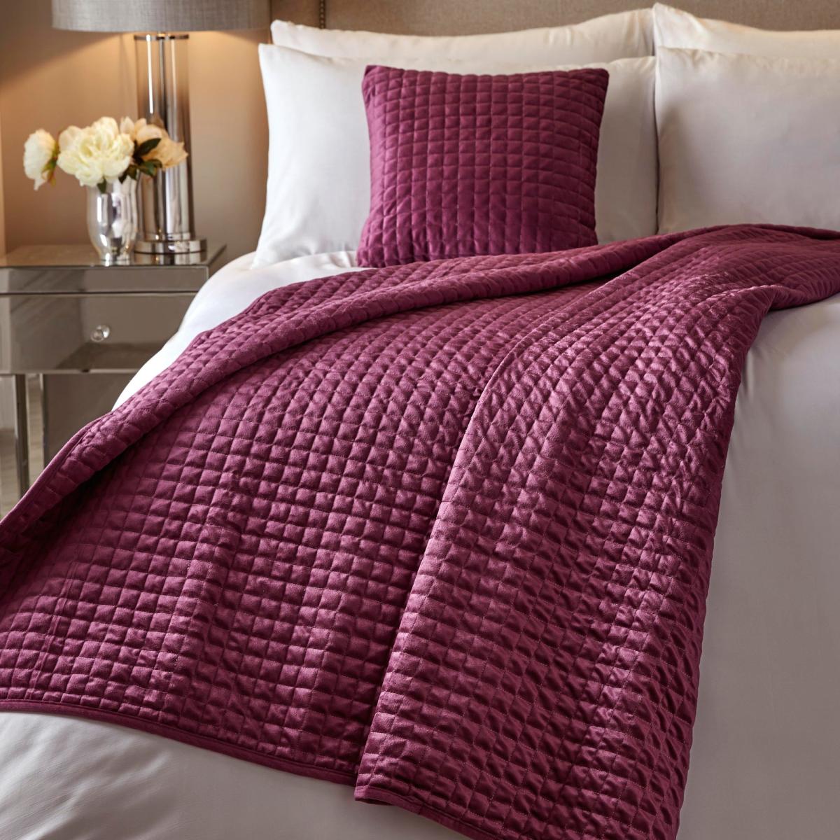 Soiree Stella Cushion Damson (Purple) – image 2
