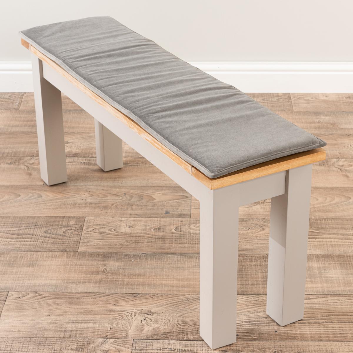 Eliza Bench Pad Steeple Grey – image 2