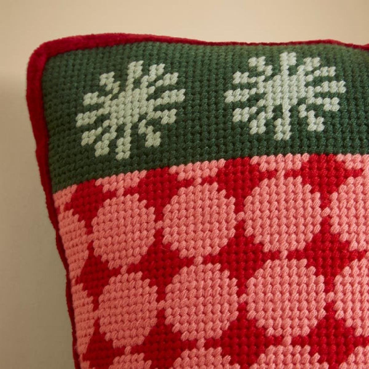 Christmas Stocking Shaped Cushion – image 3