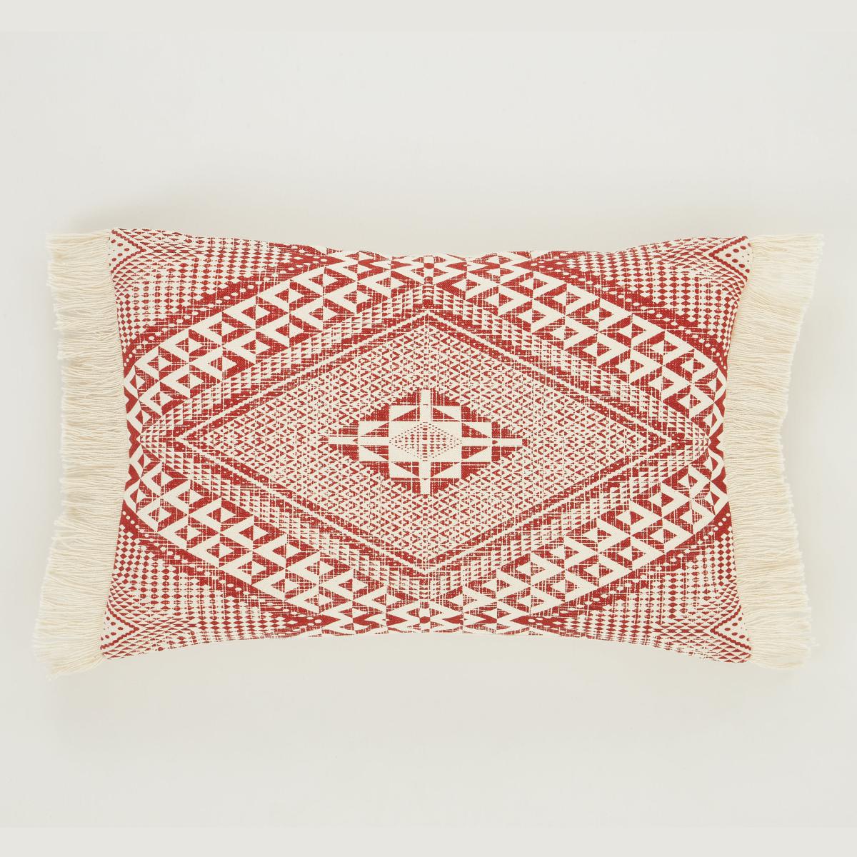 Pineapple Elephant Kebra Aztec Cushion Terracotta – image 3