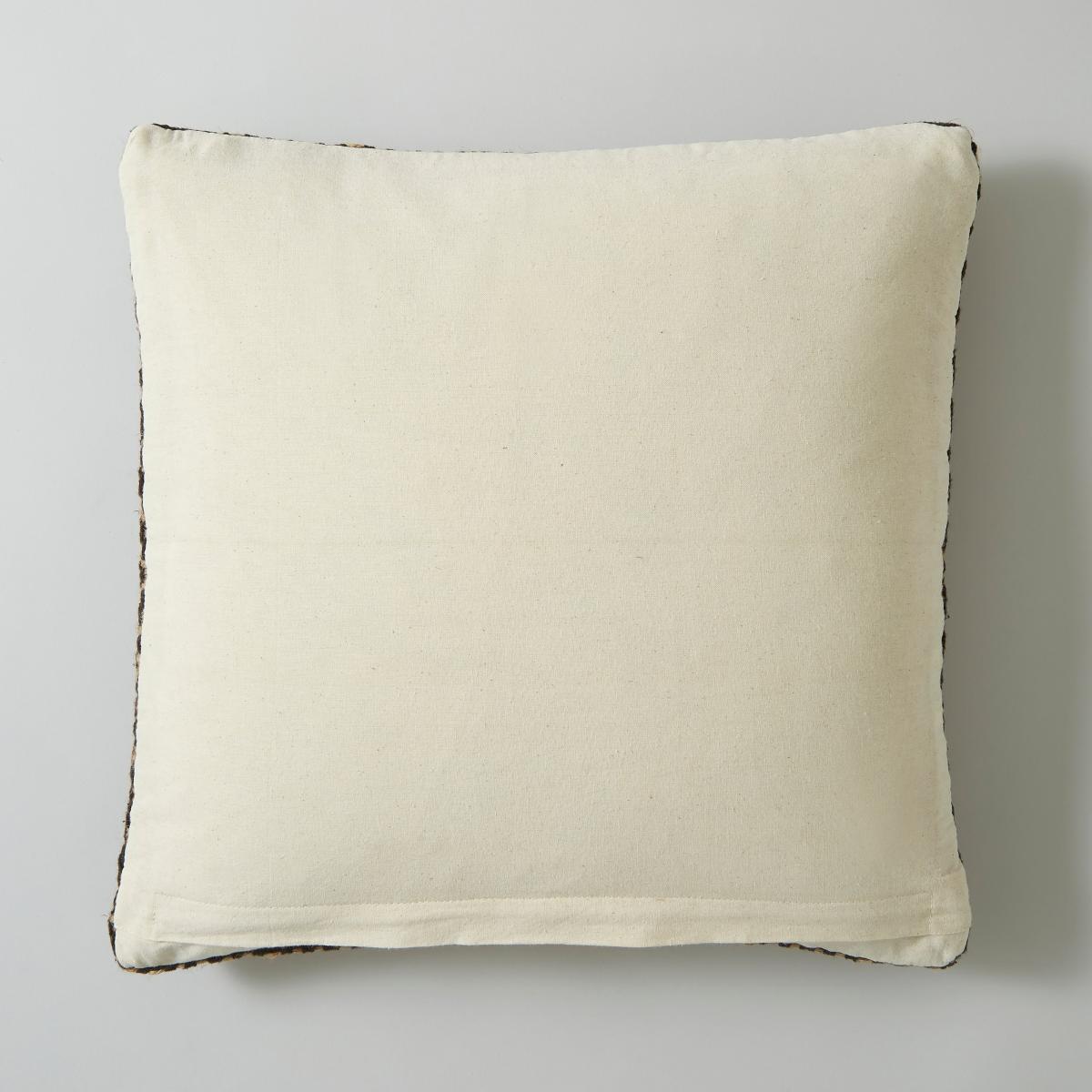 Jute Geometric Cushion MultiColoured – image 5