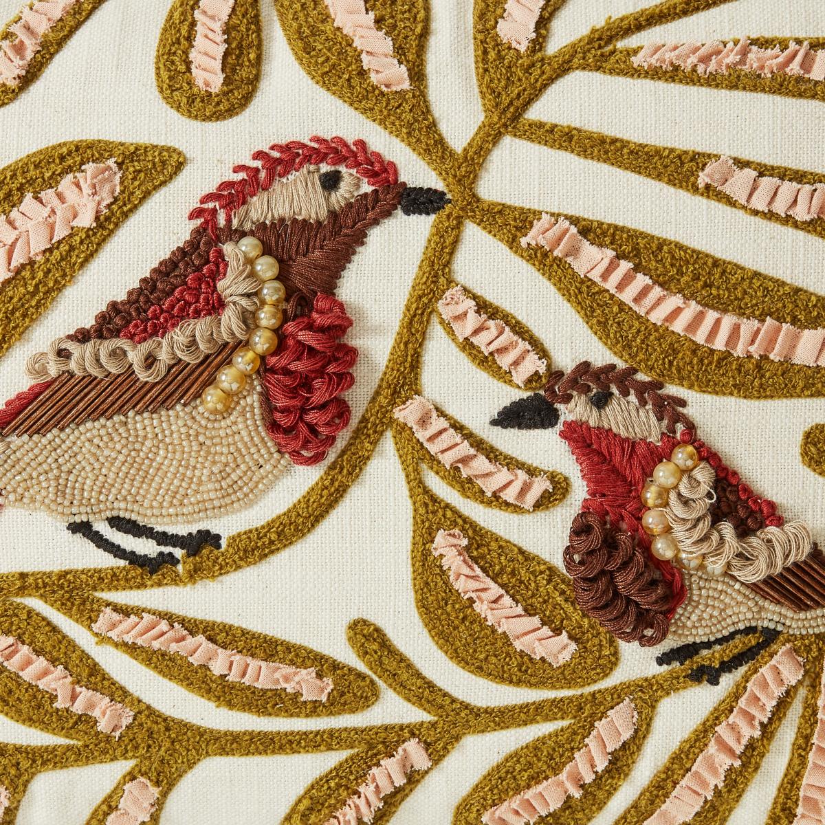 Deco Birds Cushion Green – image 6