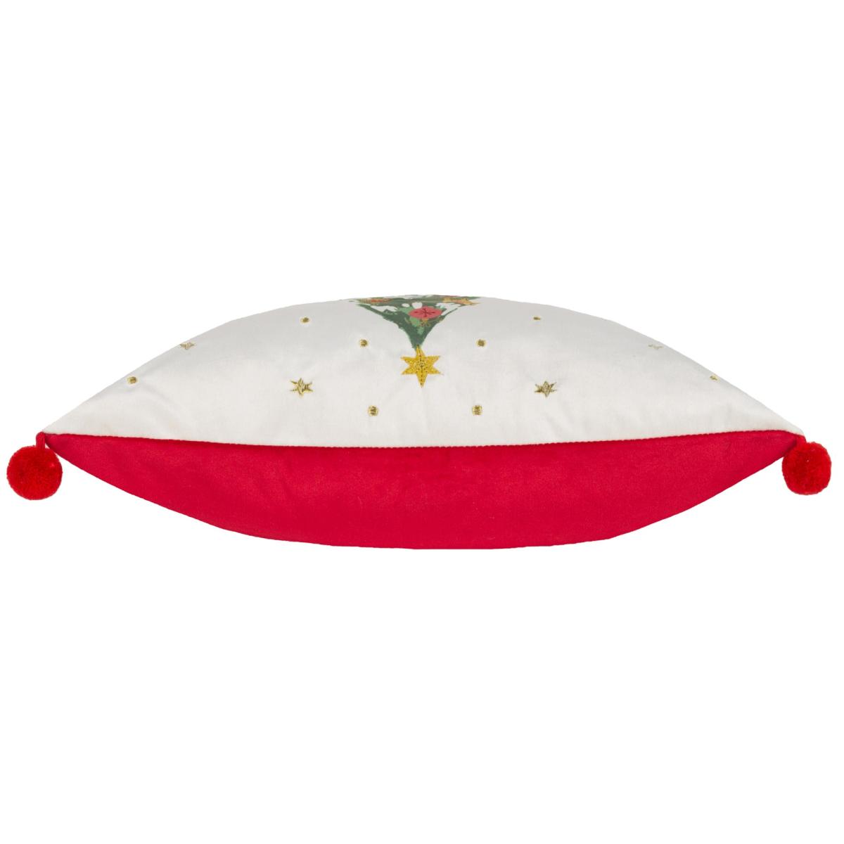 Furn. Deck The Halls Tree Square Cushion MultiColoured – image 4