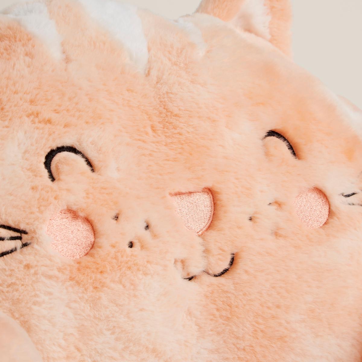 Kitty the Cat Cuddle Cushion Orange – image 2