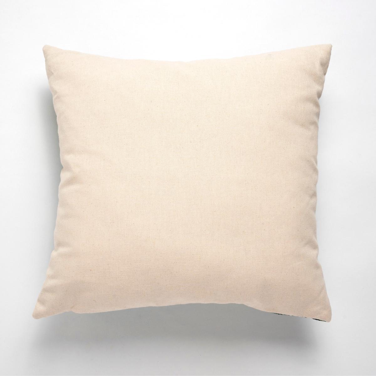 Palm Leaf Tapestry Teal Cushion Teal (Green) – image 2
