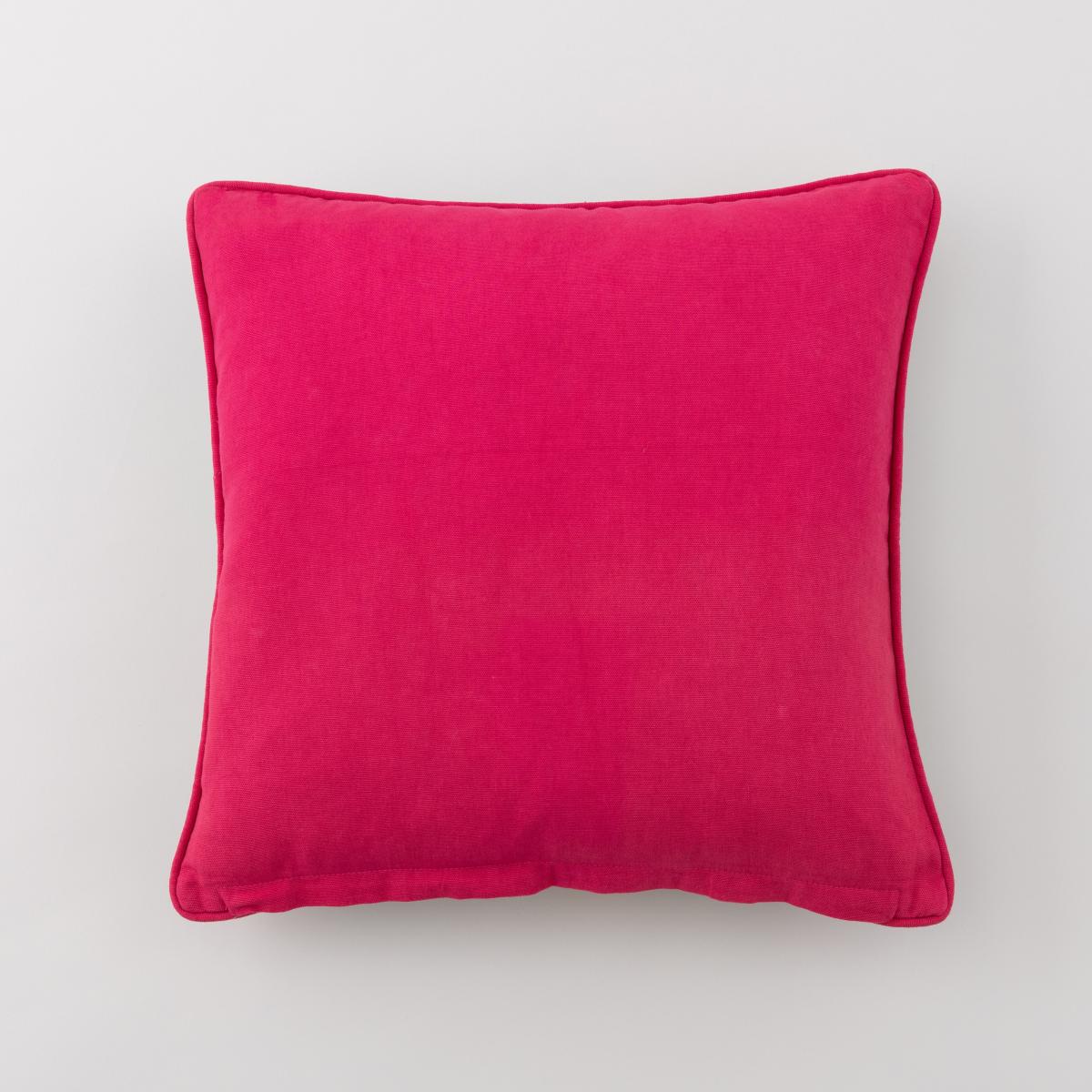 Embroidered Floral Meadow Cushion MultiColoured – image 5